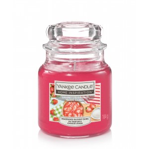 YANKEE CANDLE Home Inspiration Lumanare Parfumata Borcan Mic Sugared Strawberries 104g